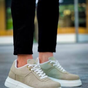 KB-X20 Kuback Bej Süet  Günlük Erkek Ayakkabı