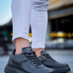 KB-X20 Kuback Kömür Cilt  Günlük Erkek Ayakkabı