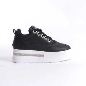 Alice Siyah Kadın Gizli Topuklu Sneaker