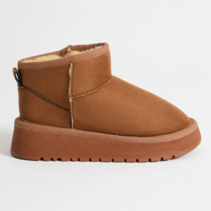 Alina Kadın Taba Kışlık Kürklü Bot