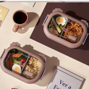 Bölmeli Paslanmaz Çelik Yemek Kutusu