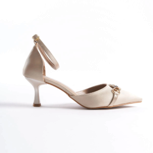 Celia Kadın Bej Topuklu Ayakkabı