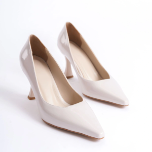 Cordelia Kadın Bej Rugan Stiletto