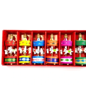 Dekoratif 6'lı Renkli Mini Atlı Karınca