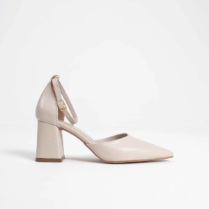 Doren Bej Cilt Kadın Topuklu Ayakkabı