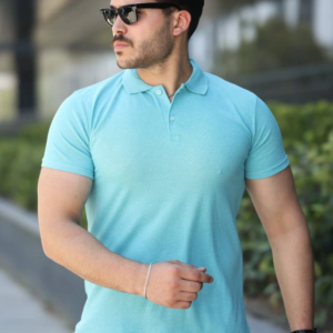 Erkek Kısa Kollu Yakalı Tişört