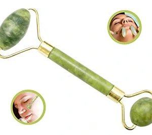 Jade Roler 2'li Yeşim Taşı Yüz Masaj Aleti