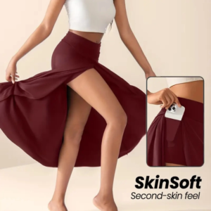 Kadın Cep Detay Taytlı Sandy Etek