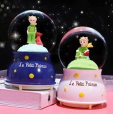 Küçük Prens Kar Küresi Işıklı Küçük Boy 6.5 cm