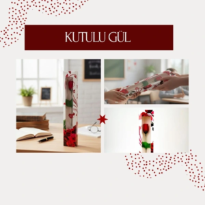 Kutulu Gül - Öğretmenler Günü Hediyesi