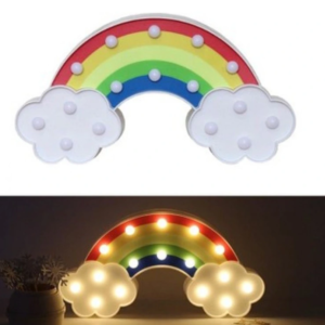 Led Işıklı Gökkuşağı Gece Lambası