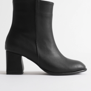 Lucinda Kadın Kışlık Siyah Kalın Topuklu Bot