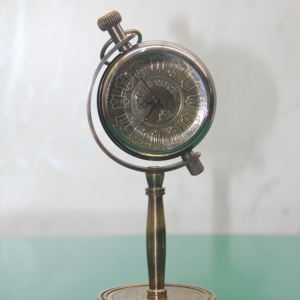 Masa Üstü Pirinç Saat Model 6