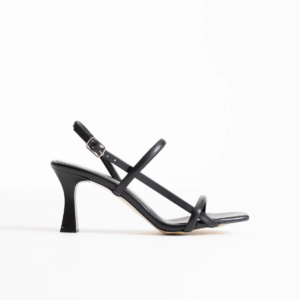 Monya Kadın Siyah Topuklu Sandalet