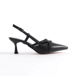 Perla Kadın Siyah Topuklu Ayakkabı