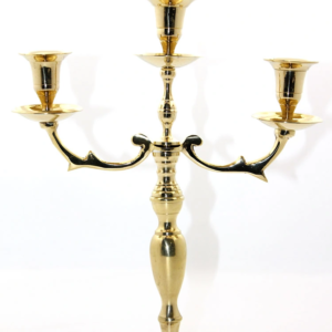 Pirinç 3'lü Şamdan Model 2