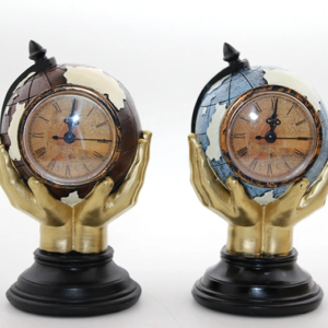 Polyester Saatli Dünya Küre Model 1