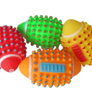 Renkli Kedi Köpek Isırma Topu Sesli