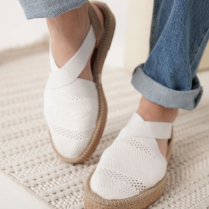 Rosa Kadın Beyaz Espadril Ayakkabı