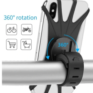 Silikon Esnek Bisiklet Telefon Tutucu