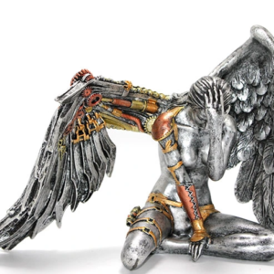 Steampunk Polyester Melek Figürü