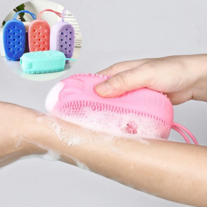 Süngerli Silikon Banyo Kesesi