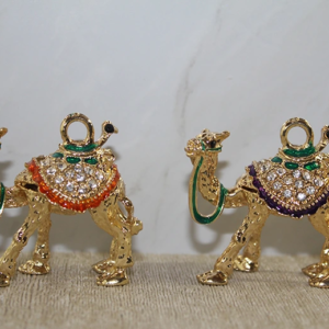 Swarovski Taşlı Minik Figür - Deve