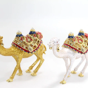 Swarovski Taşlı Tekli Deve Figürü Model 8
