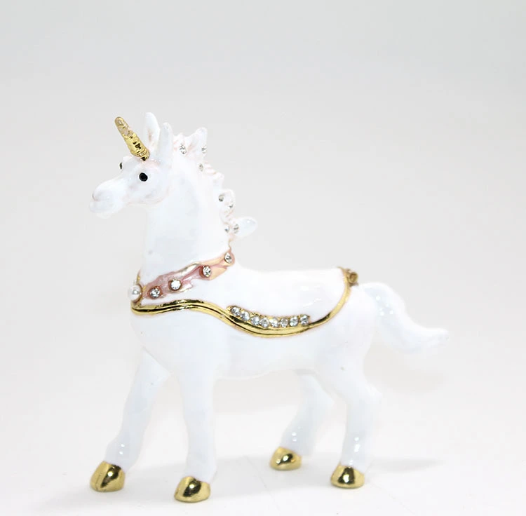 Swarovski Taşlı Tekli Unicorn Figürü
