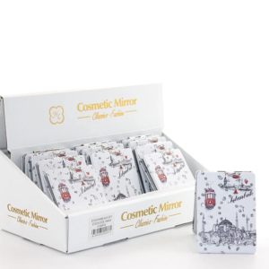 Taşlı İstanbul Tasarımı El Aynası İnce Model 8