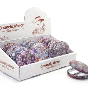 Yuvarlak Taşlı El Aynası Kalın