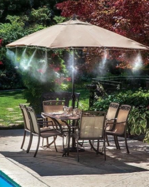 10 Metre Kendin Yap Açık Alan Serinletme ve Nemlendirme Sistemi