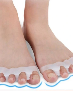 5 PARMAK AYIRAN GEÇMELI MAKARA BEYAZ RENK