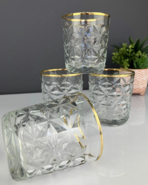 6'lı Kristal Meşrubat Bardağı 300 ml