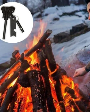 Acil Durum Magnezyum Çakmaktaşı Hayatta Kalma Kiti