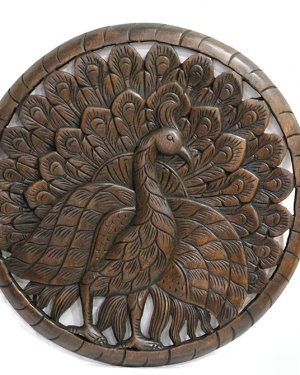 Ahşap Duvara Asmalı El Oyması Pano