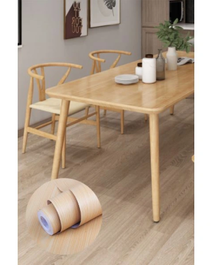 Ahşap Görünümlü Kendinden Yapışkanlı Kaplama Folyosu 5 Metre