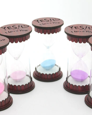 Ahşap Kum Saati Model 3