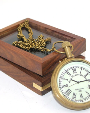 Ahşap Kutulu Köstekli Saat Model 3