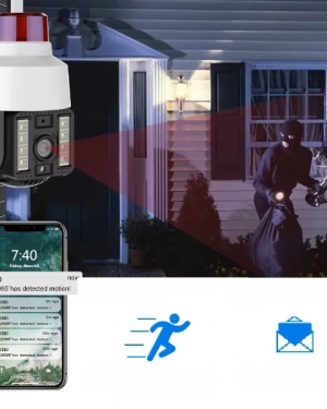 Alarmlı Dış Mekan Güvenlik Kamerası