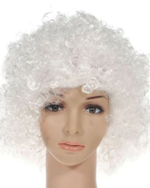 Beyaz Renk Peruk Saç