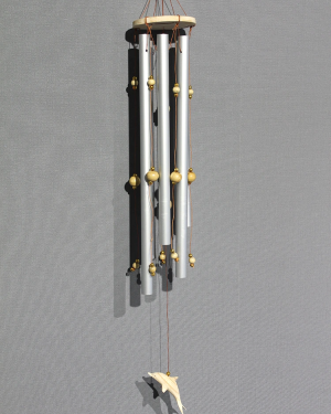 Boncuklu Metal Rüzgar Çanı Model 2