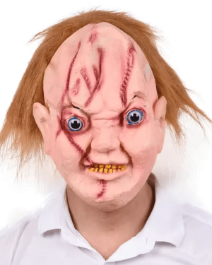 Chucky Saçlı Lateks Maske