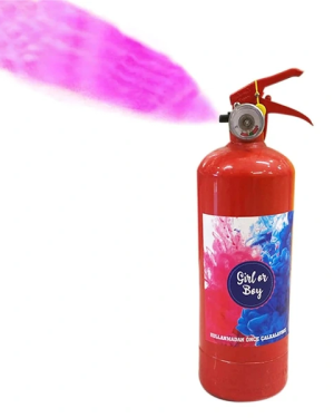 Cinsiyet Tüpü - Gender Reveal Partisi Tüpü Pembe Renk