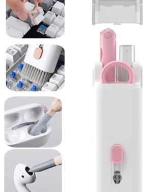 ÇOK FONKSIYONLU 7 IN 1 AIRPODS KLAVYE EKRAN KULAKLIK TEMIZLEME KITI