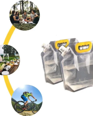 Dayanıklı Plastik İçecek Çantası 2 Litre