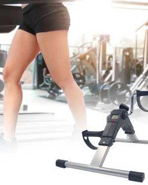 Dijital Göstergeli Pedallı Taşınabilir Egzersiz Aleti