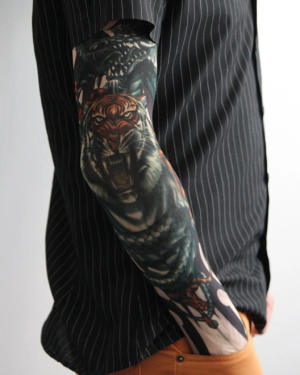 Giyilebilir Kol Ve Bacak Dövmesi 3D Baskılı 2 Adet Model 3