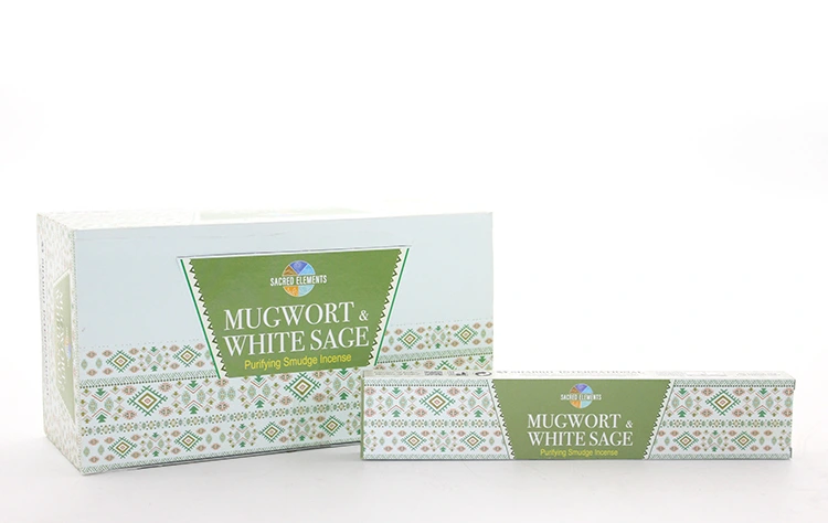 Hem Sacred Elements Mugwort & White Sage Masala Aromalı Çubuk Tütsü