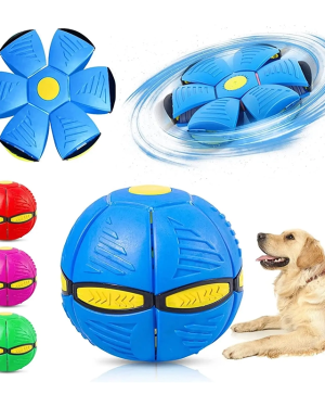 Işıklı Zıplayan Frizbi Evcil Hayvan Topu